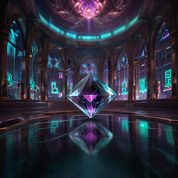 Neon Diamond Rush Olybet Online Casino