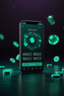 Smartphone mit Olybet Casino App